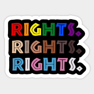 LGBT RIGHT Sticker
